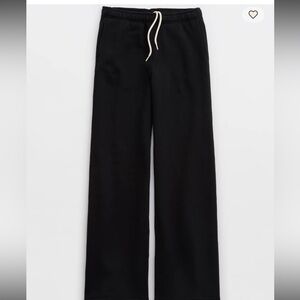 AERIE OFFLINE By Aerie Cloud Fleece Classic Jogger in Black - Size XL